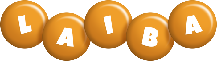 Laiba candy-orange logo