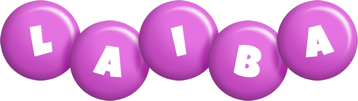 Laiba candy-purple logo