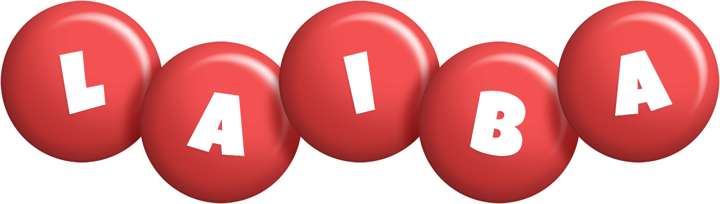 Laiba candy-red logo