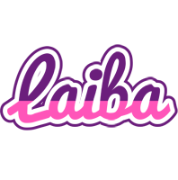 Laiba cheerful logo