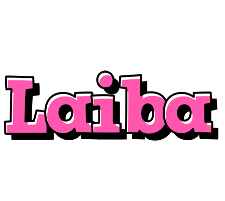 Laiba girlish logo