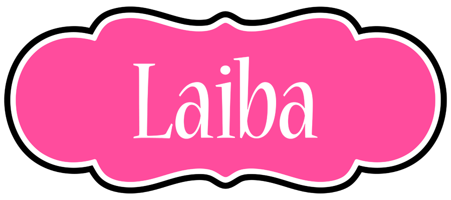 Laiba invitation logo