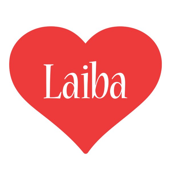Laiba love logo