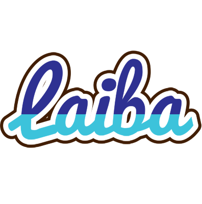Laiba raining logo