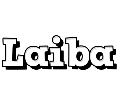 Laiba snowing logo