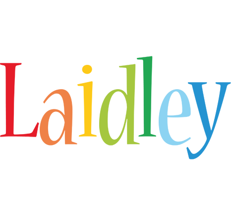 Laidley birthday logo