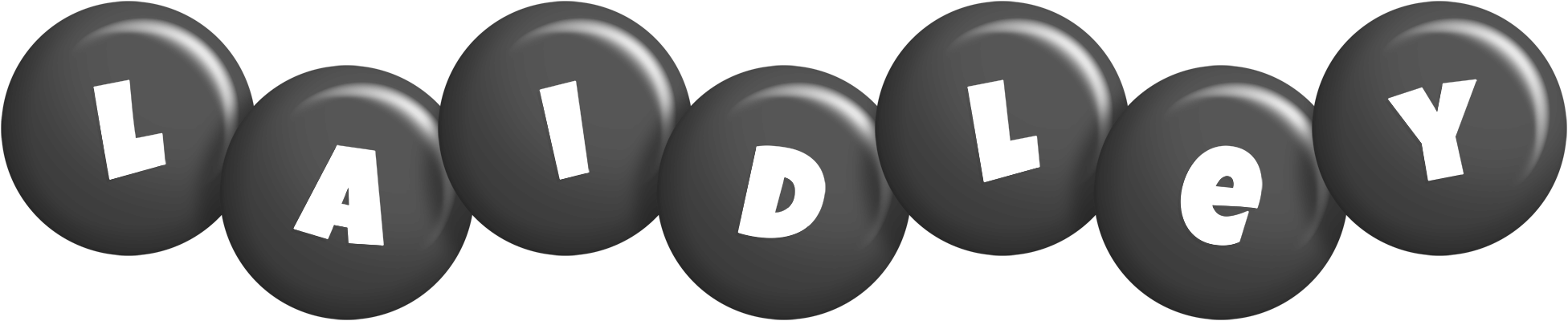 Laidley candy-black logo