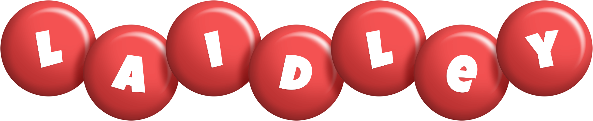Laidley candy-red logo