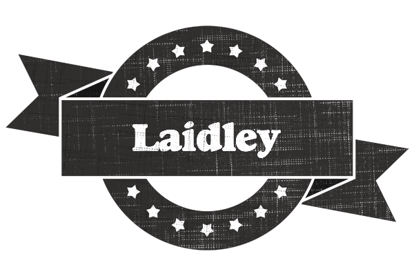 Laidley grunge logo