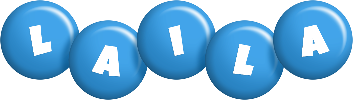 Laila candy-blue logo