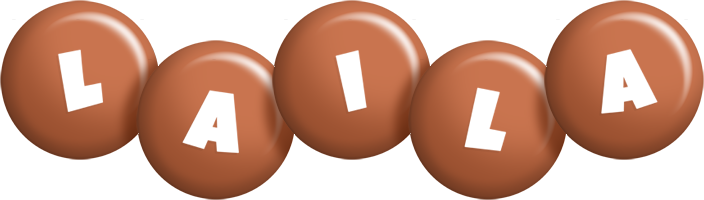 Laila candy-brown logo