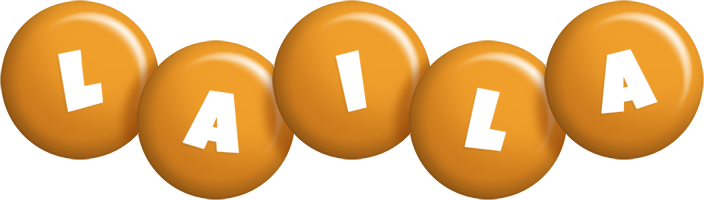 Laila candy-orange logo