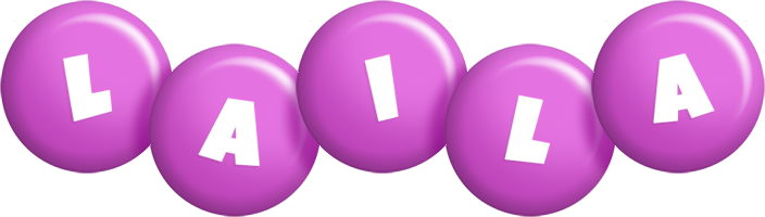 Laila candy-purple logo