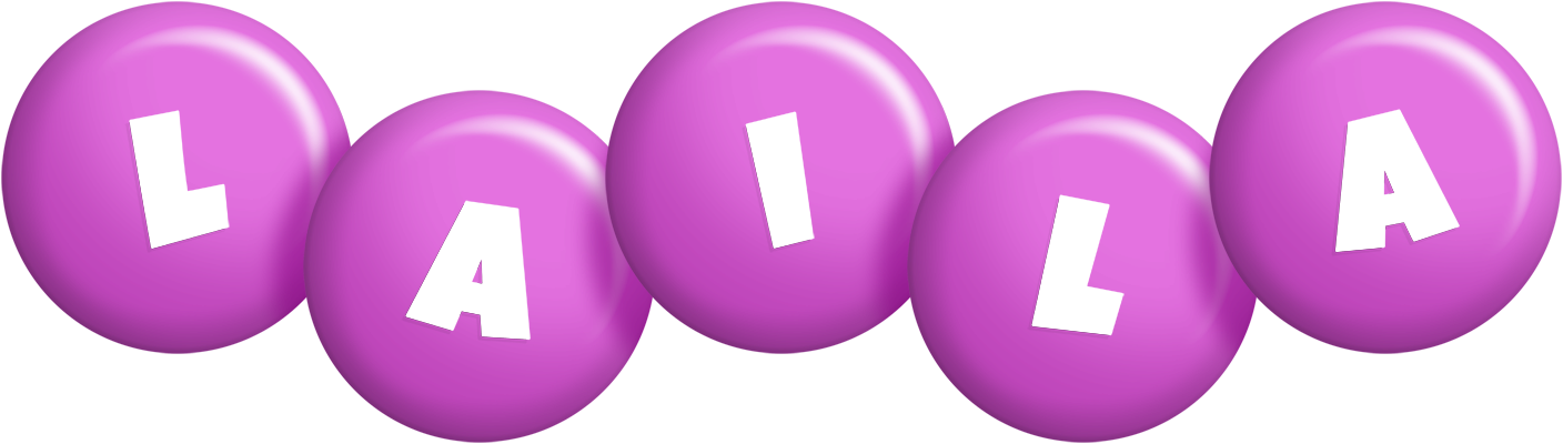 Laila candy-purple logo