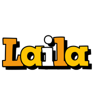 Laila cartoon logo