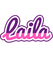 Laila cheerful logo
