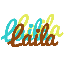 Laila cupcake logo