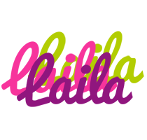 Laila flowers logo