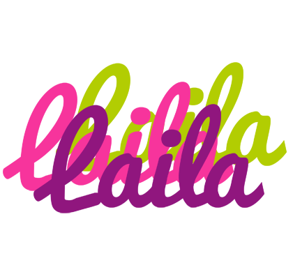Laila flowers logo