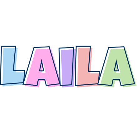 Laila pastel logo