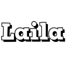 Laila snowing logo