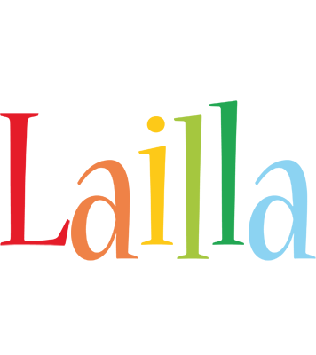 Lailla birthday logo