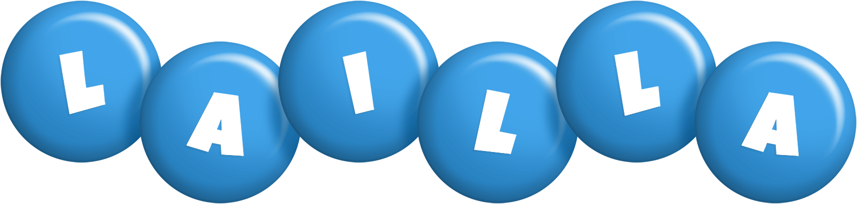 Lailla candy-blue logo