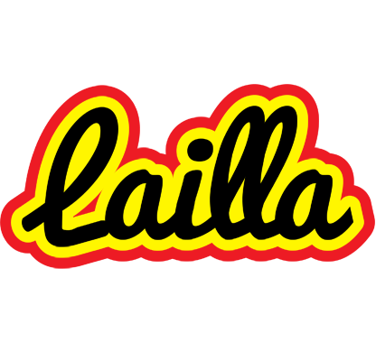 Lailla flaming logo