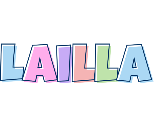Lailla pastel logo