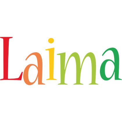 Laima birthday logo