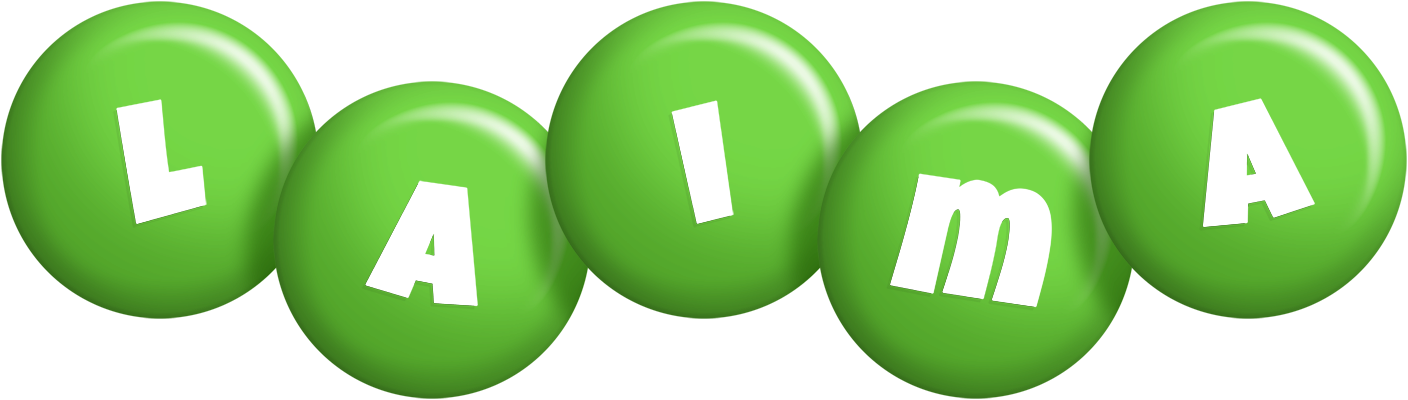 Laima candy-green logo
