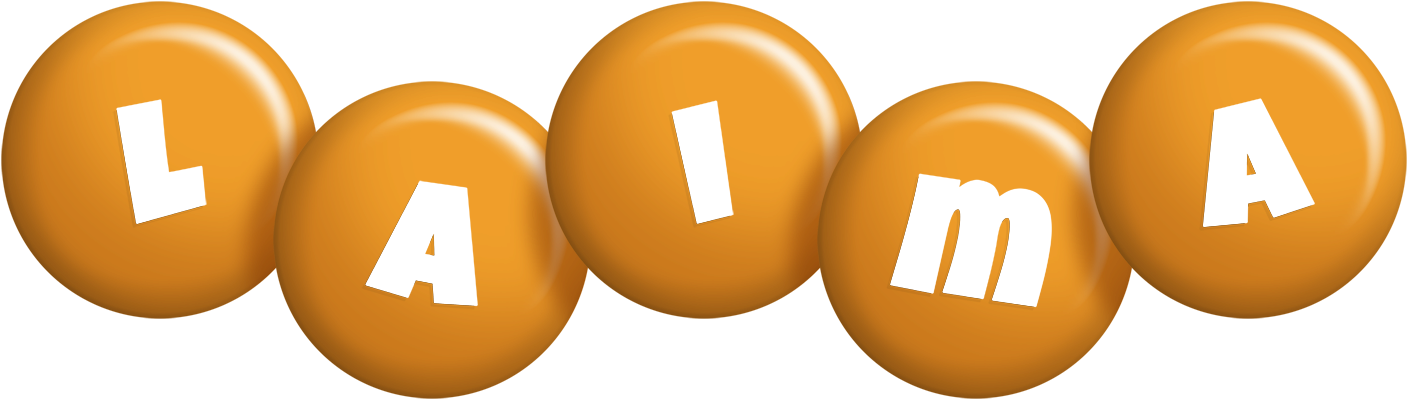 Laima candy-orange logo
