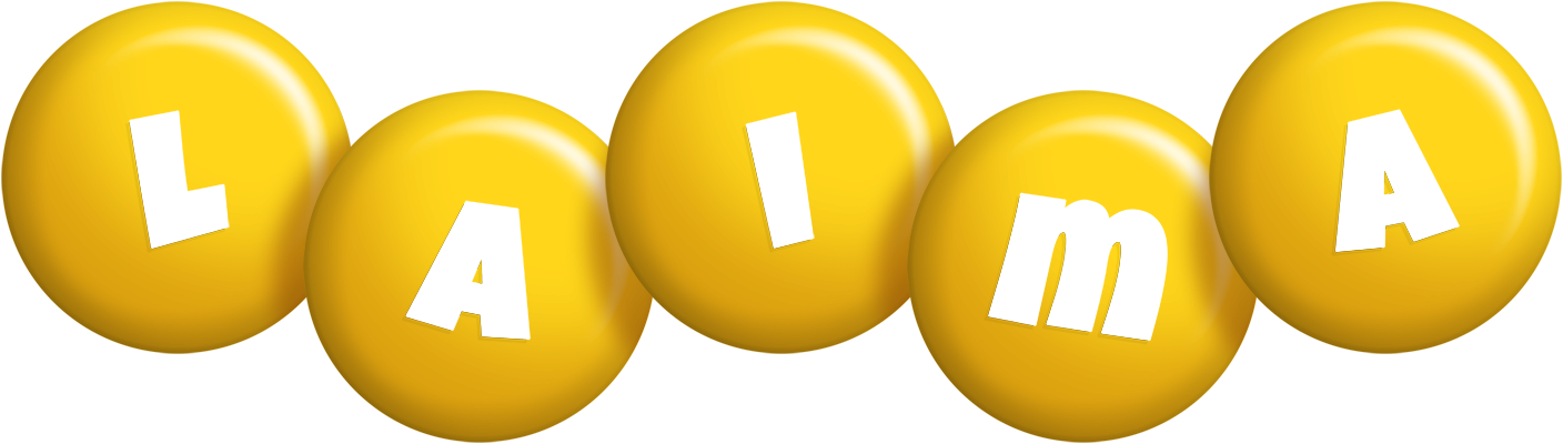 Laima candy-yellow logo