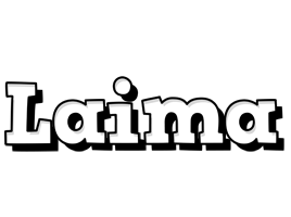 Laima snowing logo