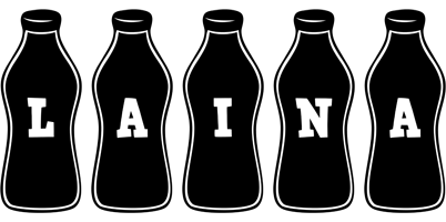 Laina bottle logo