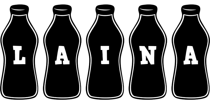 Laina bottle logo