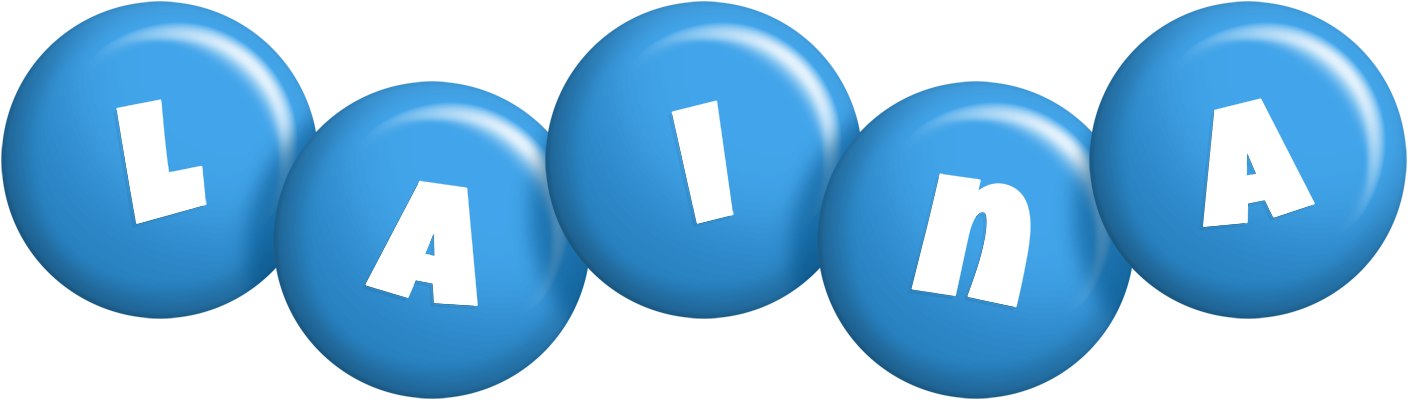 Laina candy-blue logo