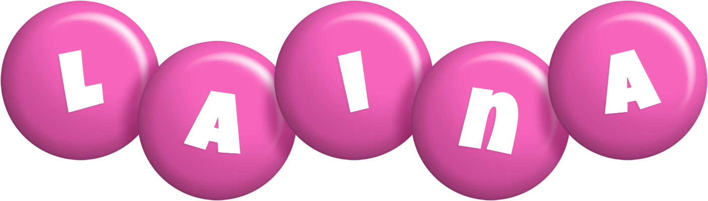 Laina candy-pink logo