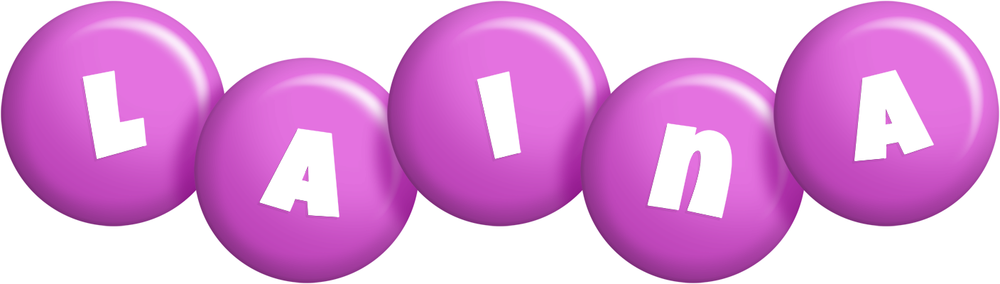 Laina candy-purple logo