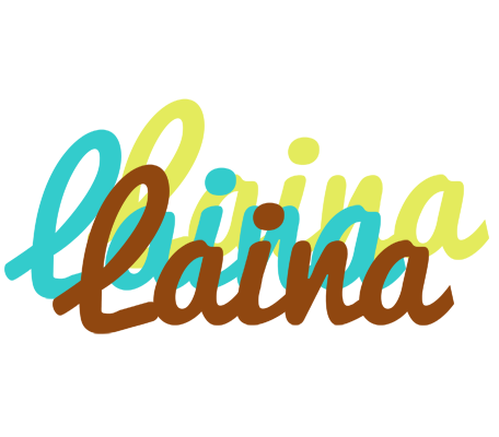 Laina cupcake logo