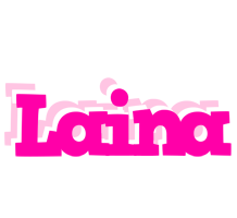 Laina dancing logo