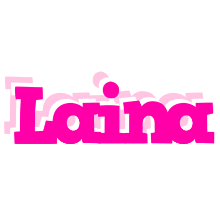 Laina dancing logo
