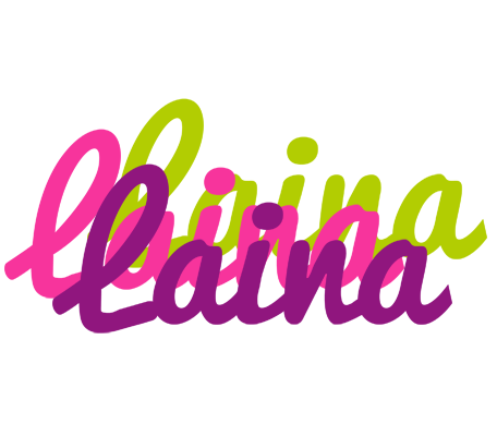 Laina flowers logo