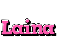 Laina girlish logo