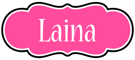 Laina invitation logo