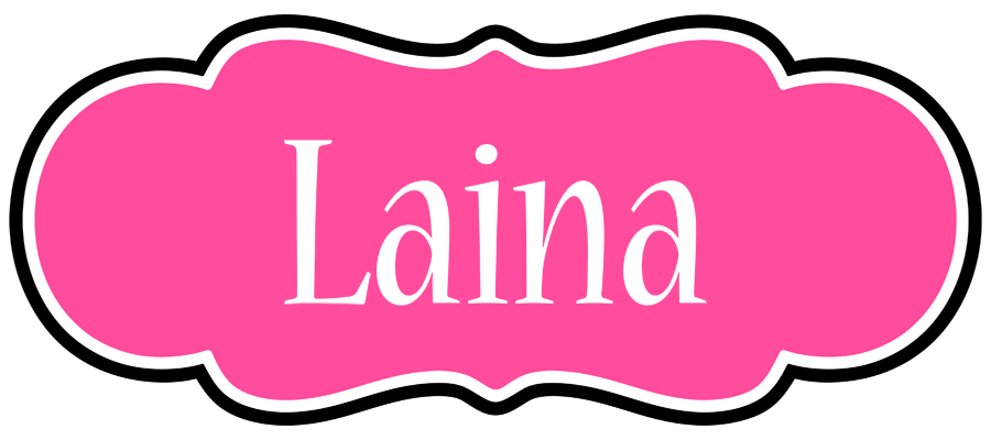 Laina invitation logo