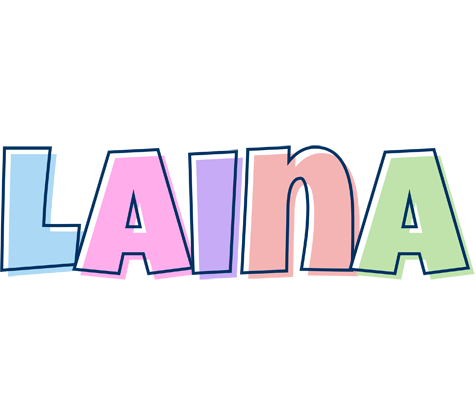 Laina pastel logo