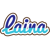 Laina raining logo