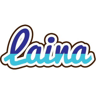 Laina raining logo