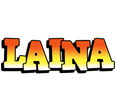 Laina sunset logo